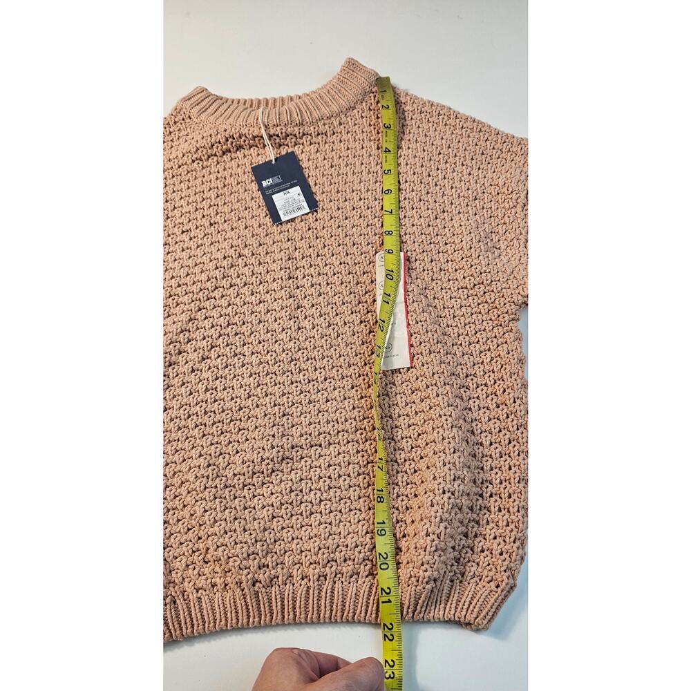 NWT Universal Threads Crochet thick knit Sweater Peach XS winter warm minimalist - Picture 7 of 7